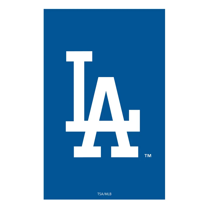 Los Angeles Dodgers Applique Flag, Reg