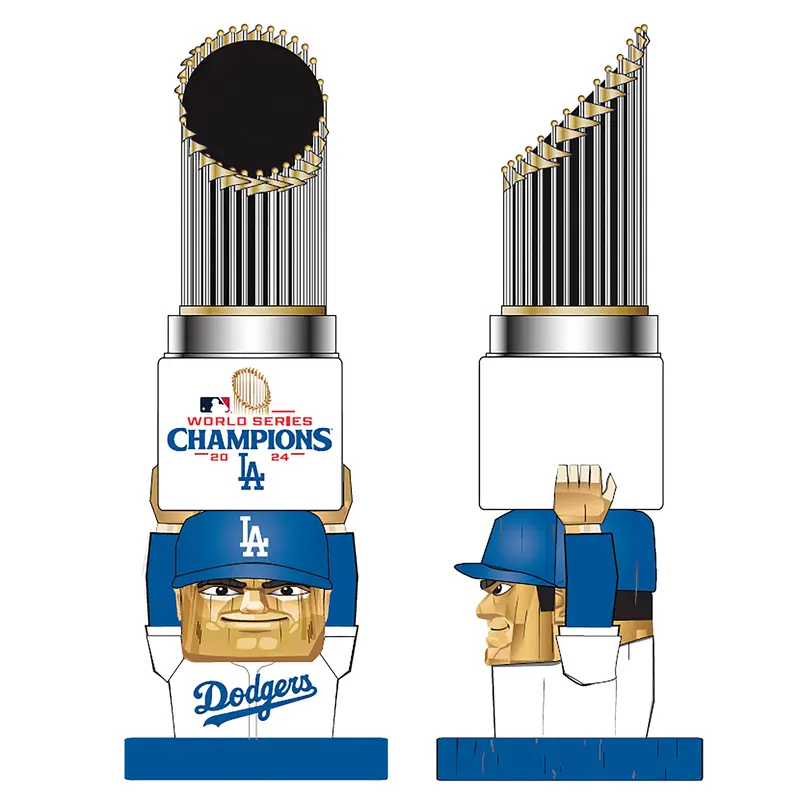 Los Angeles Dodgers Team Garden Statue, 2024 World Series Champions 2024
