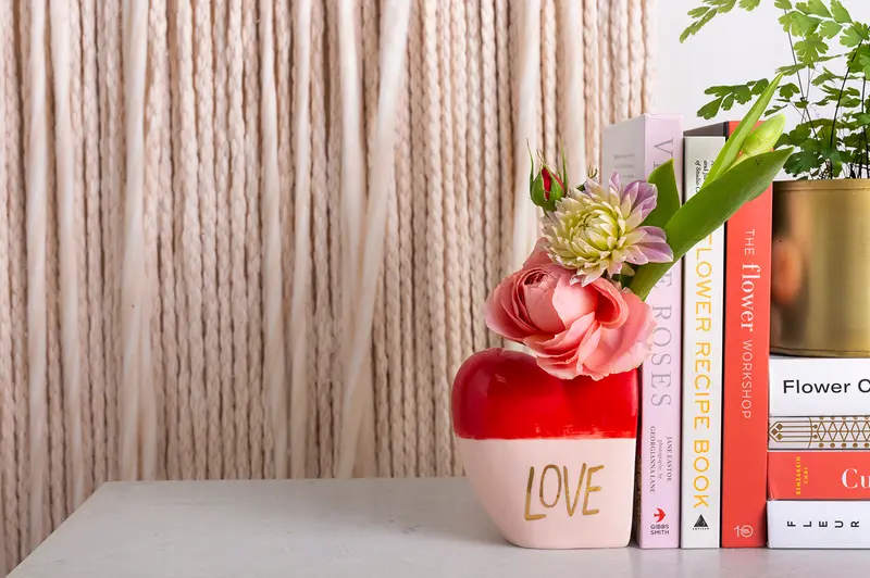 Lots of Love Budvase Set of 4 By Accent Decor