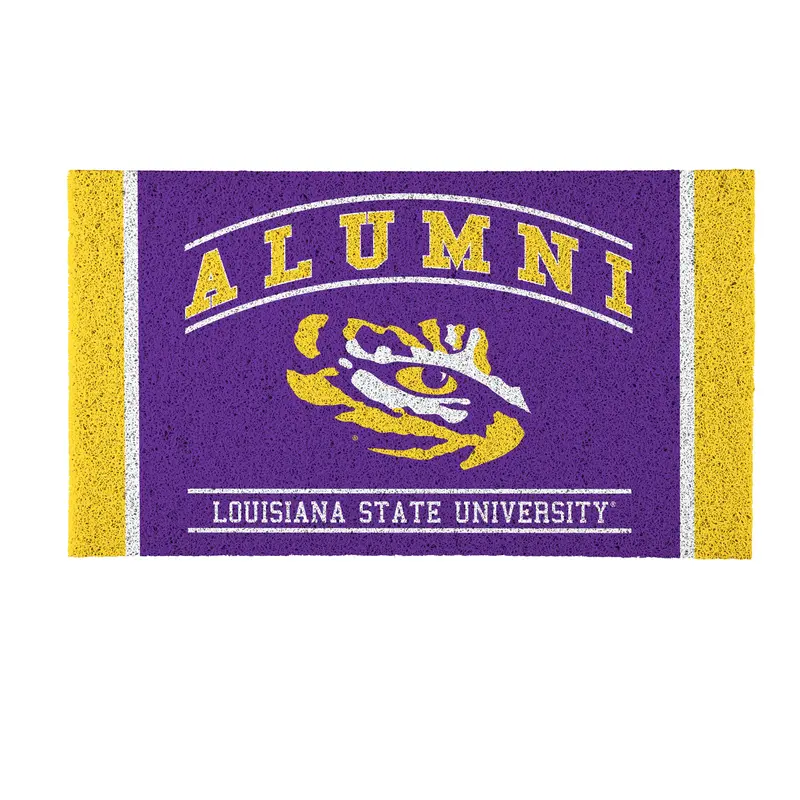 Louisiana State University Alumni PVC Mat, 28"x16"