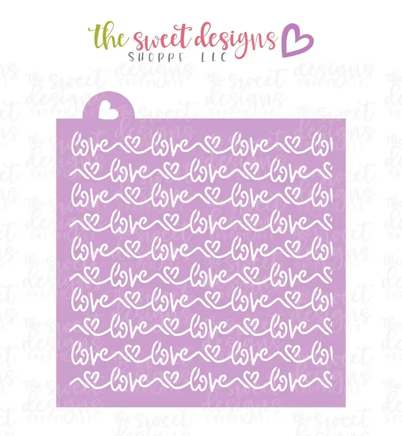 Love Handlettering  - Stencil