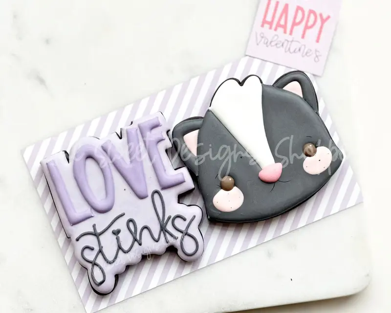 LOVE Stinks Set - Set of 2 - Cookie Cutters