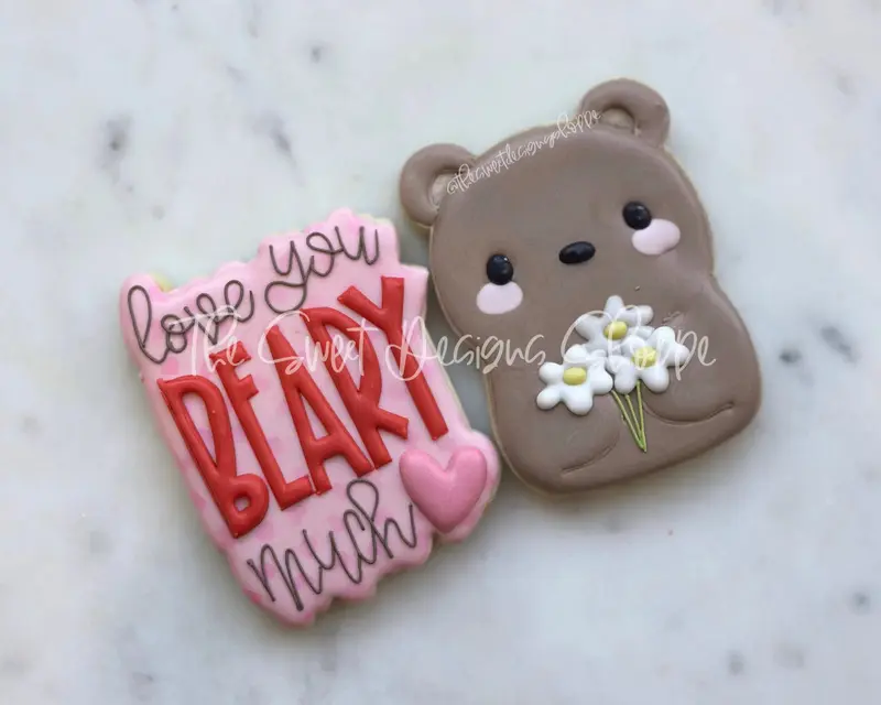 Love you Beary Much Set - Set of 2 - Cookie Cutters