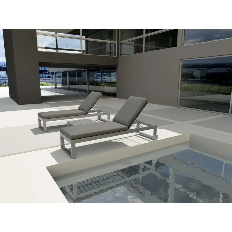 Lucca Sun Lounger 3-Pieces Set By Anderson Teak