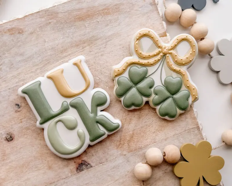 Luck and Clover St Patrick's Set - Set of 2 - Cookie Cutters