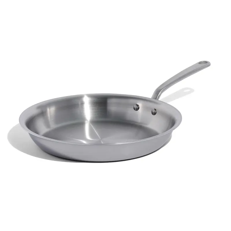 Made In Cookware Stainless Steel Fry Pan 12 in. Silver