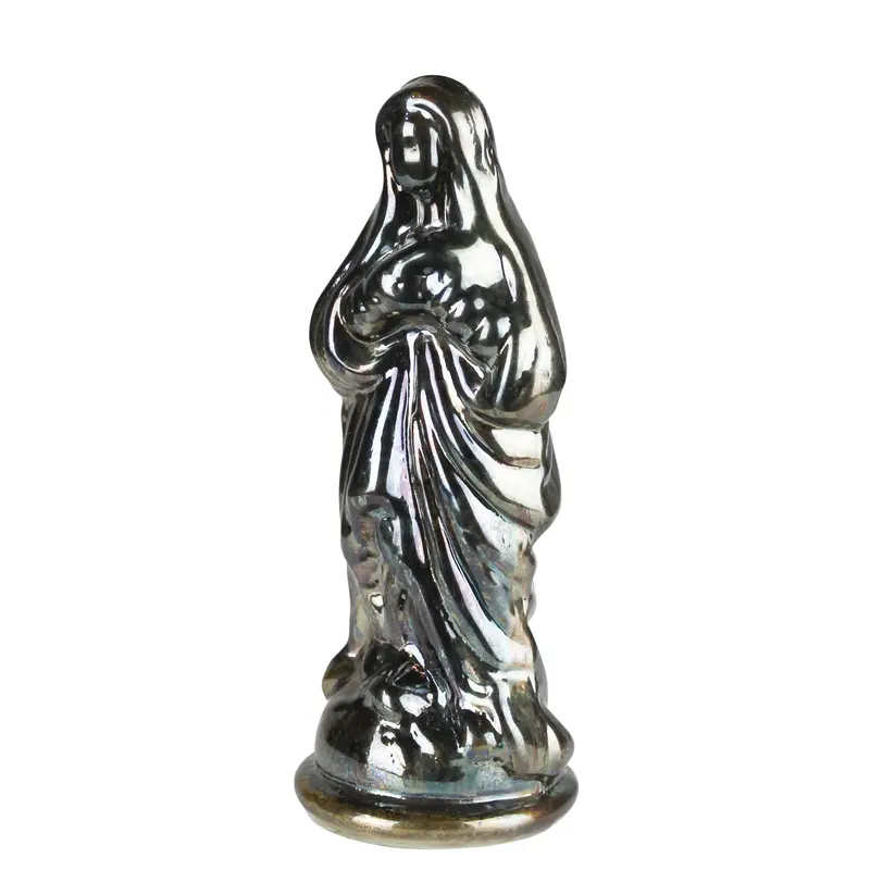Madonna Praying, Glass Set Of 2 By HomArt