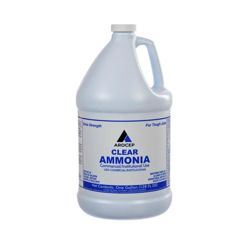 Majestic Regular Scent Ammonia Liquid 128 oz (Pack of 4). - Open Box