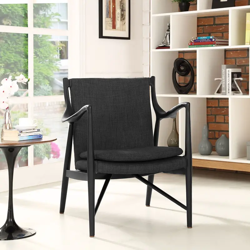 Makeshift Upholstered Fabric Lounge Chair By Modway - EEI-1440