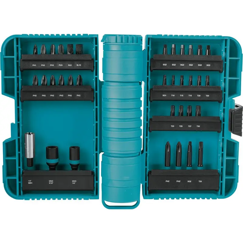 Makita ImpactX Assorted Driver Bit Set S2 Tool Steel 35 pc