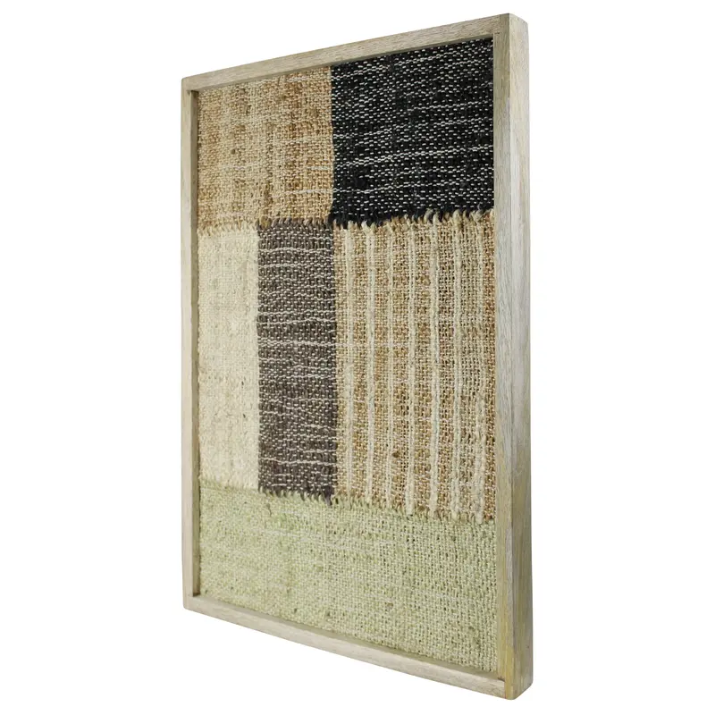 Mana Woven Wall Art, Color Blocks By HomArt