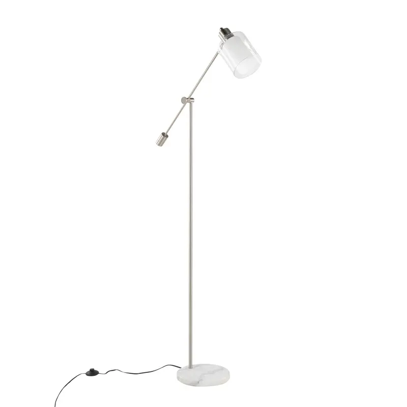 Marcel Floor Lamp Transparent By LumiSource