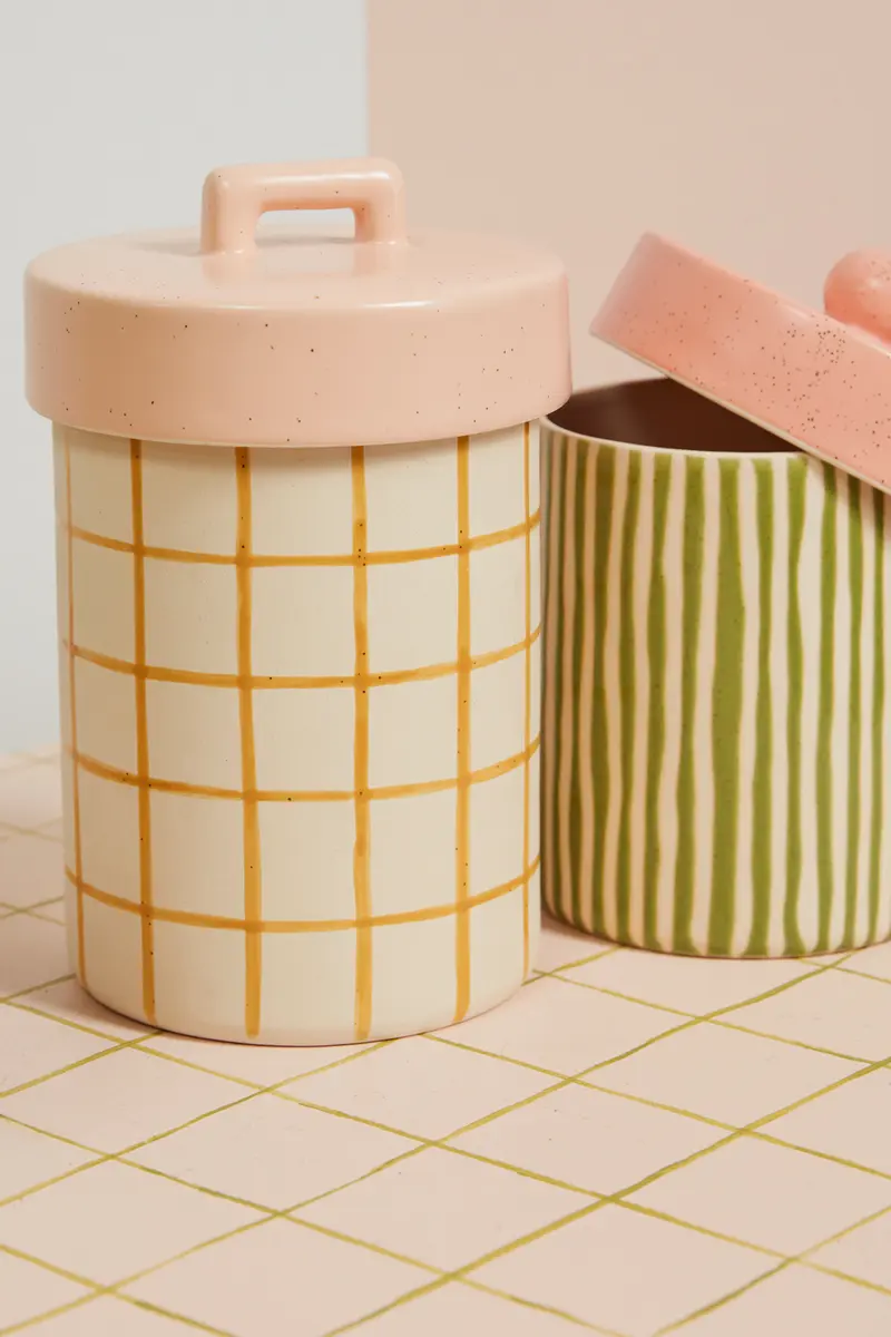 Margot Canister Set of 2 By Accent Decor