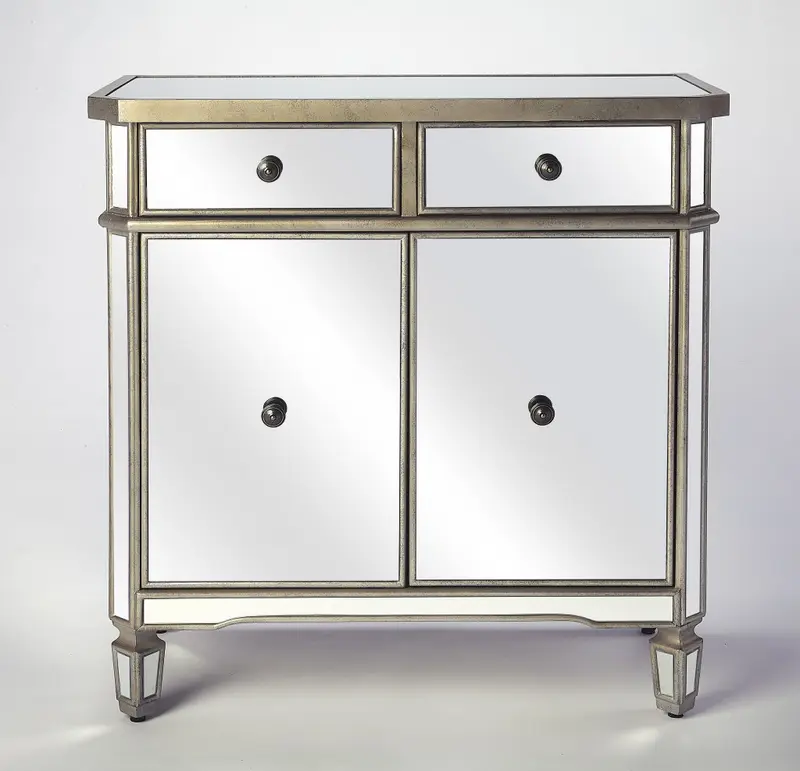 Marissa Mirrored Chest By Homeroots