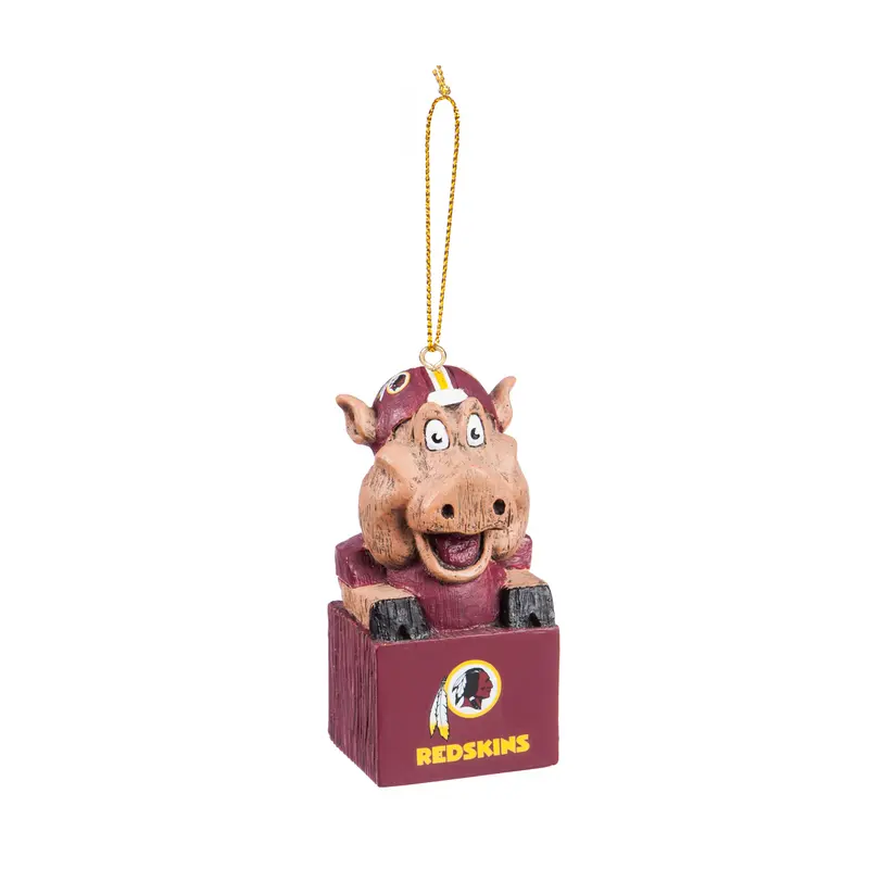 Mascot Ornament, Washington Redskins,3ot3831mas