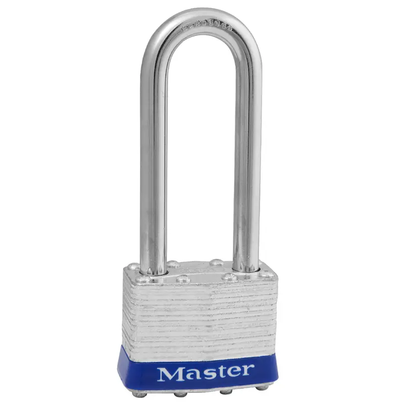 Master Lock 1-5/16 in. H X 1 in. W X 1-3/4 in. L Steel Pin Tumbler Exterior Padlock - Open Box