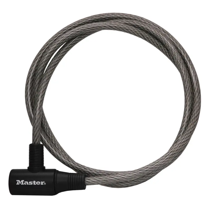 Master Lock 3/8 in. D X 72 in. L Vinyl Coated Steel Locking Cable - Deal of The Week