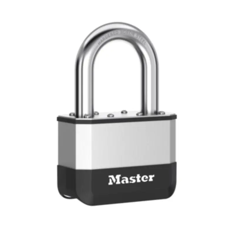Master Lock Elite 2.5 in. W Laminated Steel 5-Pin Cylinder Padlock