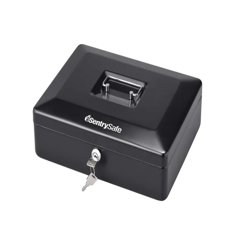 Master Lock Sentry Safe Steel Keyed Cash Box - Open Box