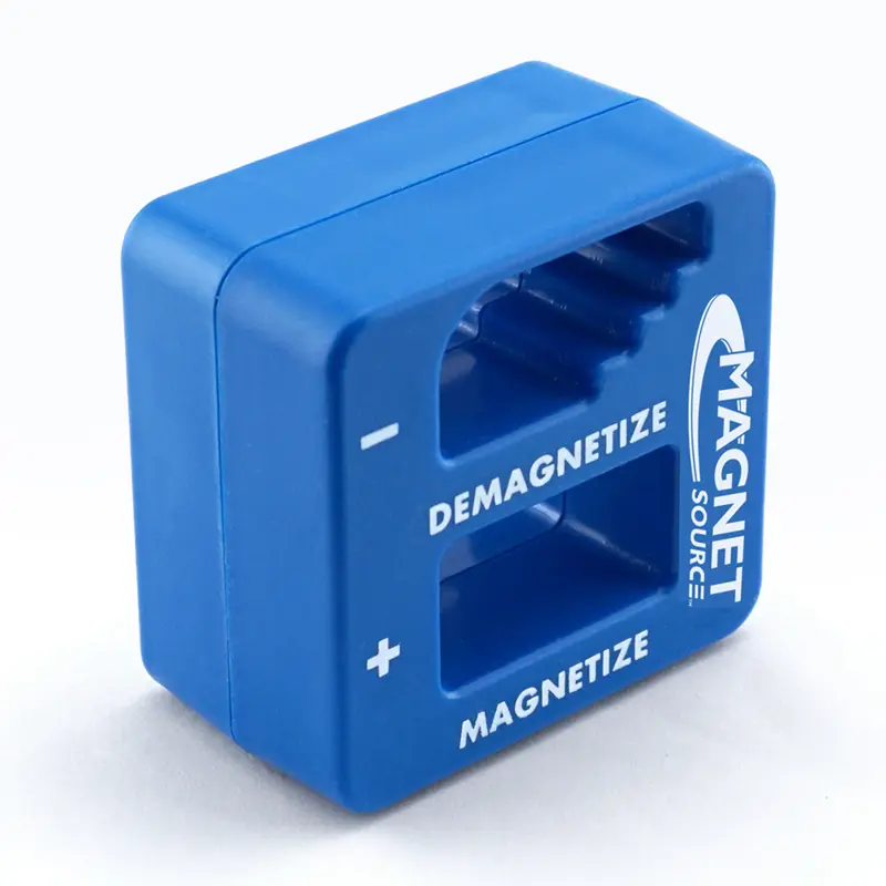 Master Magnetics 2 in. Ceramic Magnetizer 3.4 MGOe Blue 1 pc. (Pack of 4) - Deal of The Week