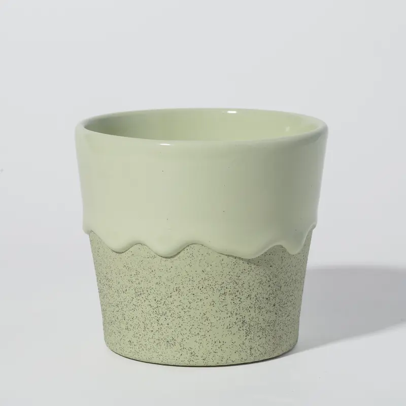 Matcha Mono 5" Planter