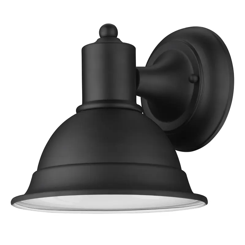 Matte Black Aluminum Wall Sconce By Homeroots