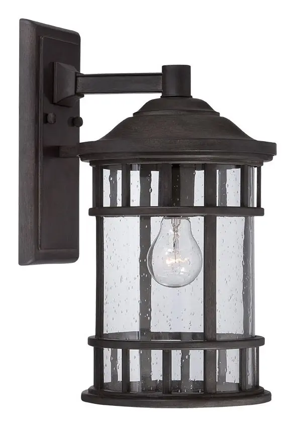 Matte Black Canister Wall Light By Homeroots