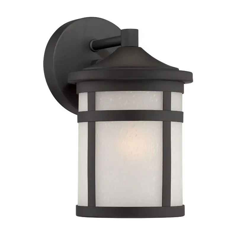 Matte Black Hanging Lantern Shape Wall Light By Homeroots