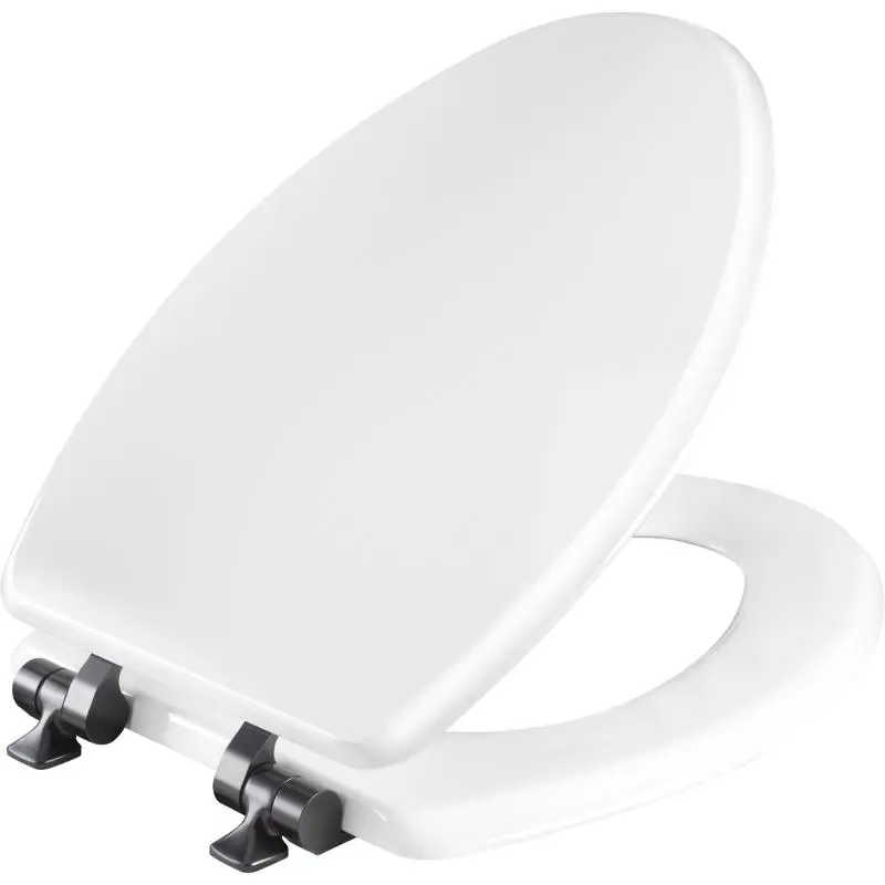 Mayfair by Bemis Benton Slow Close Elongated White Enameled Wood Toilet Seat - Deal of The Week