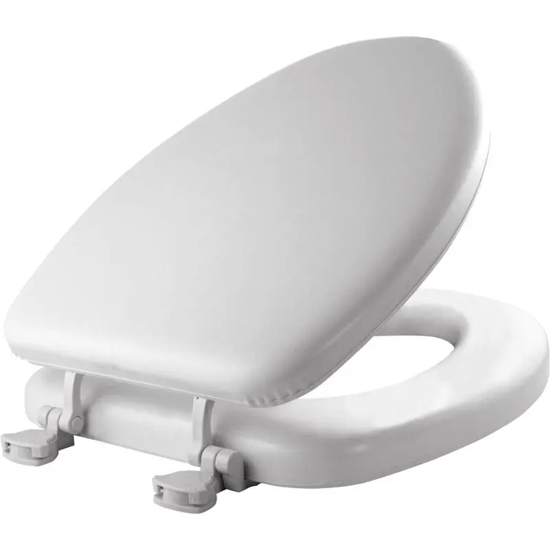 Mayfair by Bemis Eden Elongated White Soft Toilet Seat - Open Box