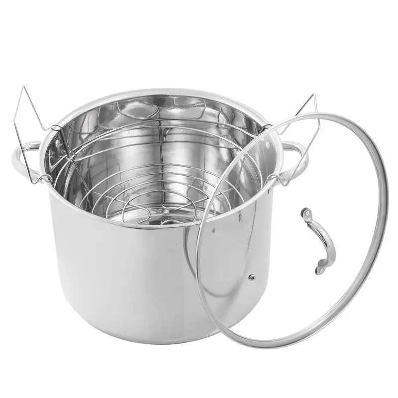 McSunley Stainless Steel Canner 12.25 in. 21.5 qt Silver - Open Box