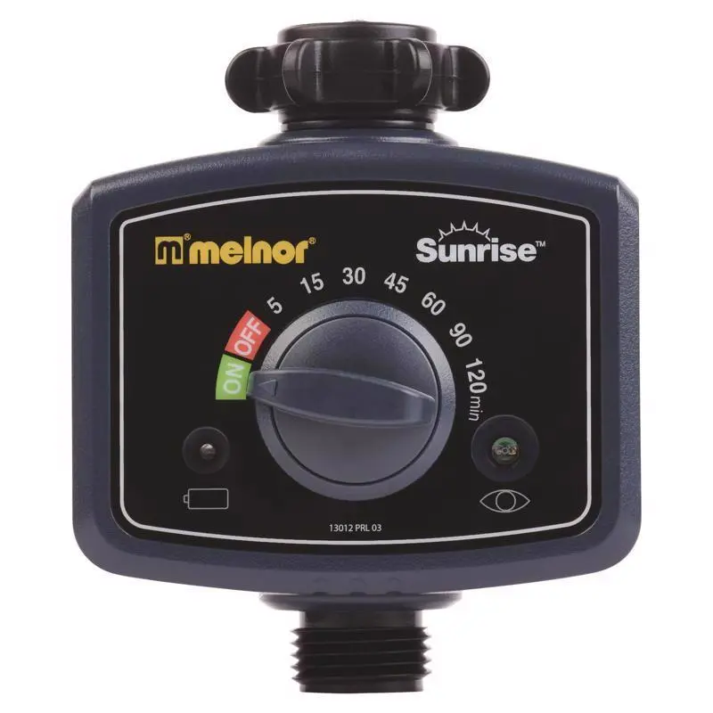 Melnor Sunrise 1-Zone Black Battery-Powered Water Timer - Deal of The Week