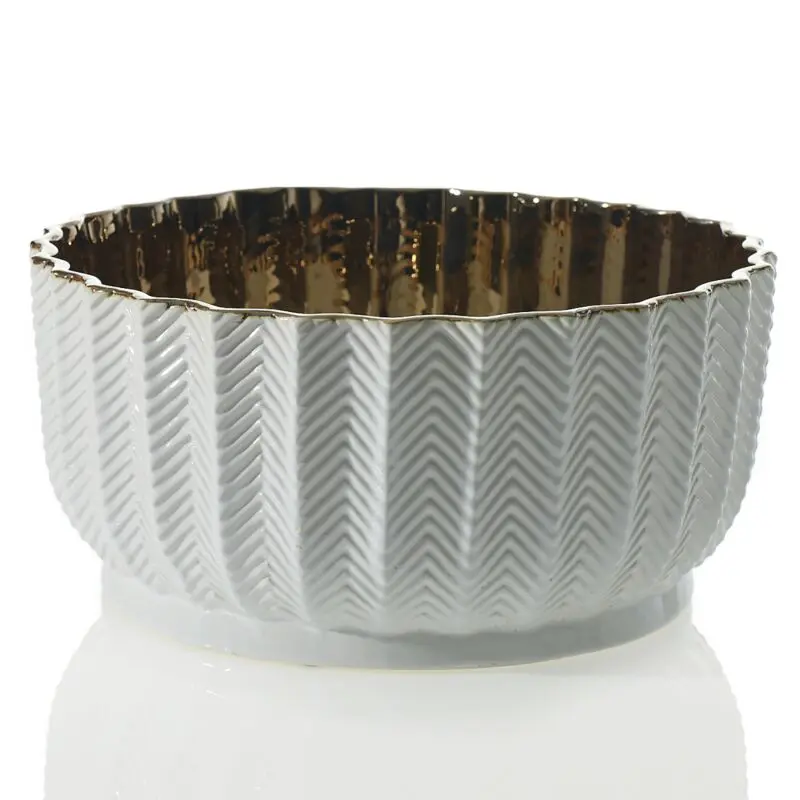 Melrose Bowl 11.75"x 5.5" By Accent Decor