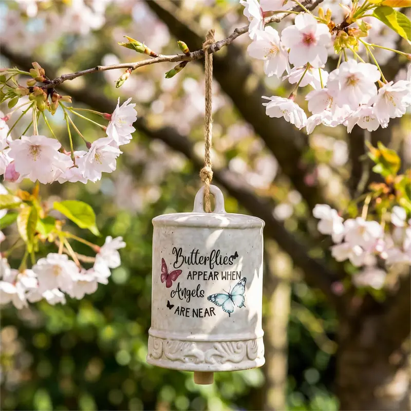 Memorial Bell, Ceramic, You are with me Always