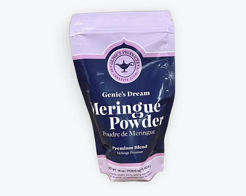 Meringue Powder - Genie's Dream - 1 lb bag (16 Ounces) - USA Shipments ONLY