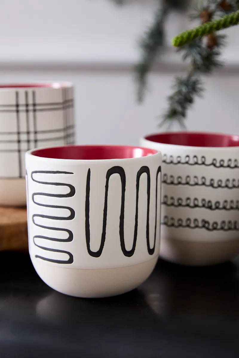 Merrick Mug - Set of 8 By Accent Decor