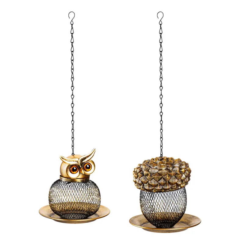 Mesh Hanging Bird Feeders, 2 Asst.,2bf7190