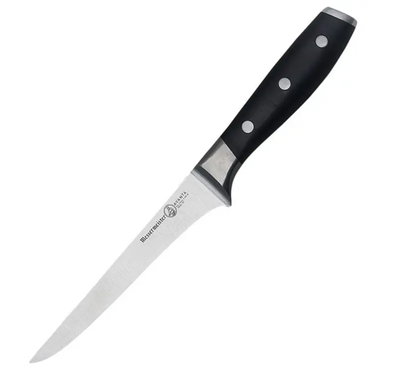 Messermeister Flexible Boning Knife | POM Handle | 6" Premium kitchen cutlery. Stainless steel, Rust resistant, Easy to maintain.