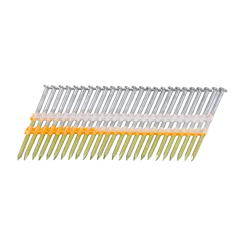 Metabo HPT 2-3/8 in. Plastic Strip Framing Nails 21 deg. Ring Shank 1000 pk - Open Box