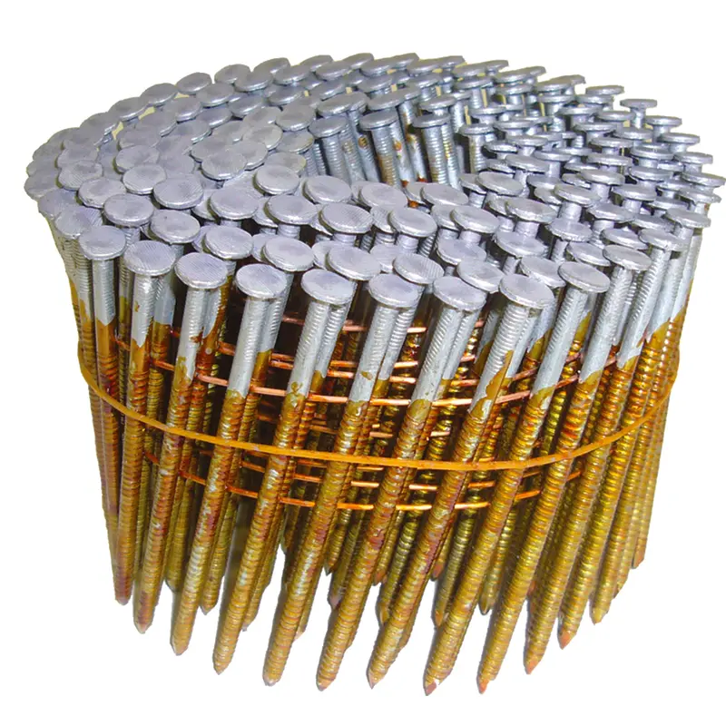 Metabo HPT 3 in. Wire Coil Framing Nails 15 deg. Ring Shank 2400 pk - Open Box