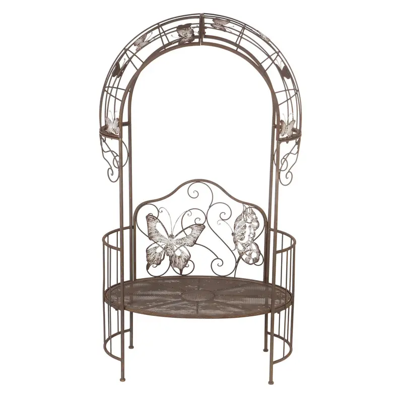 Metal Butterfly Arbor