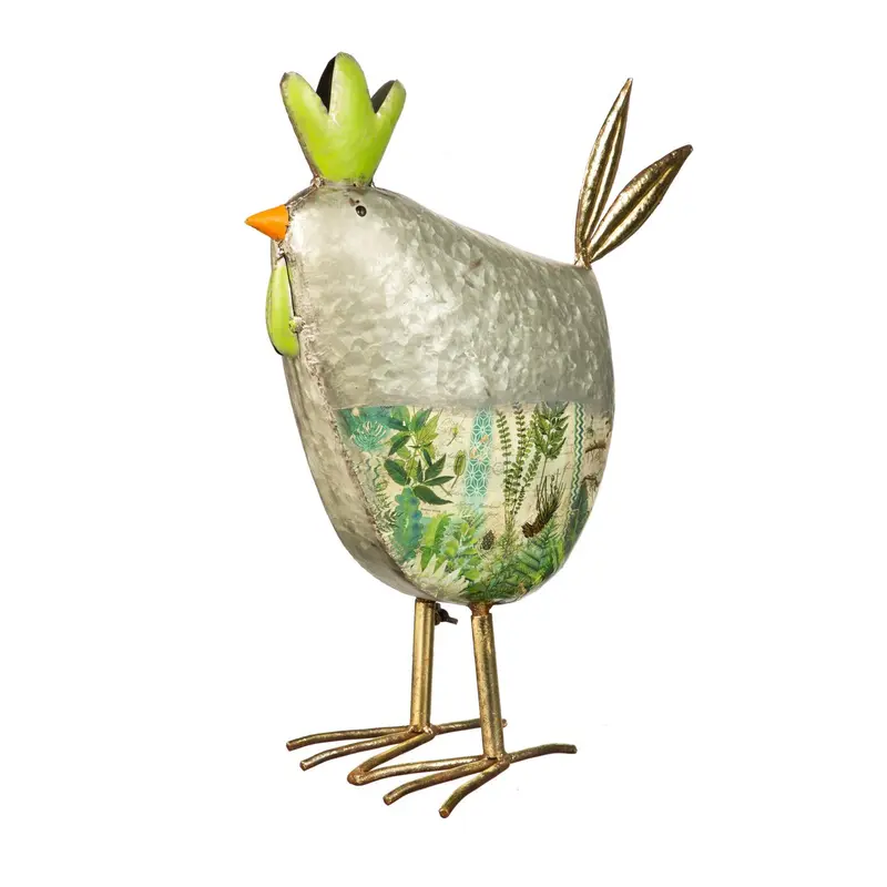 Metal Chicken Statuary
