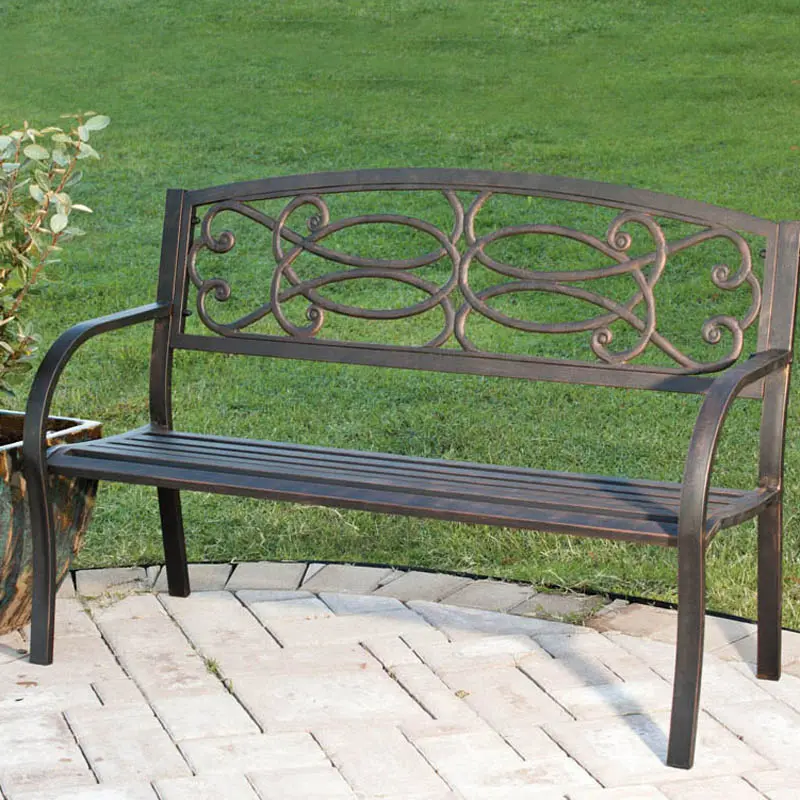 Metal Garden Bench,2gm331