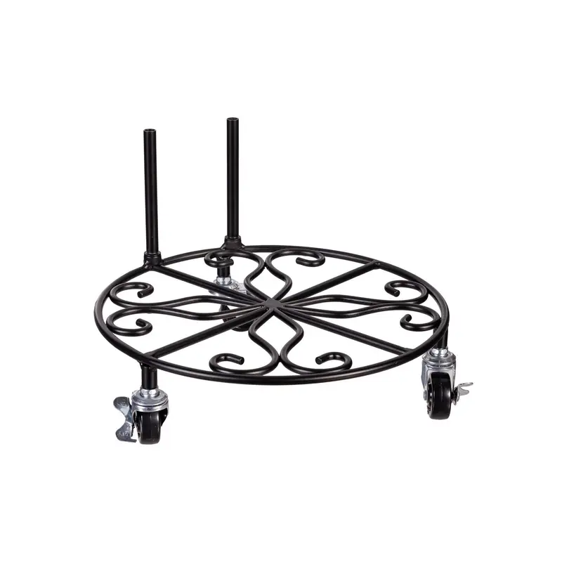 Metal Garden Flag Plant Stand