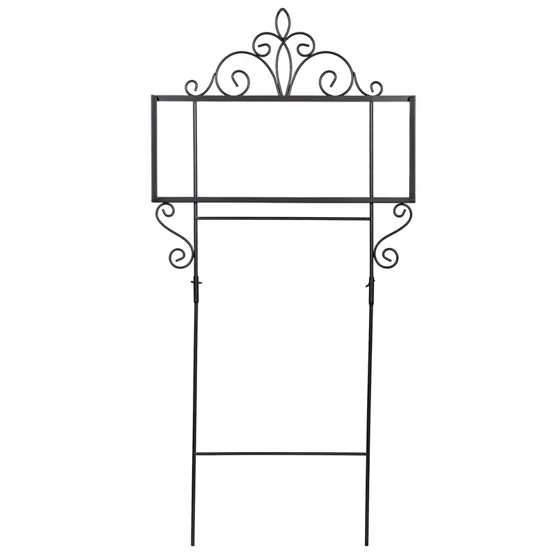 Metal Horizontal Yard Sign Holder, 20.5"W x 42"H