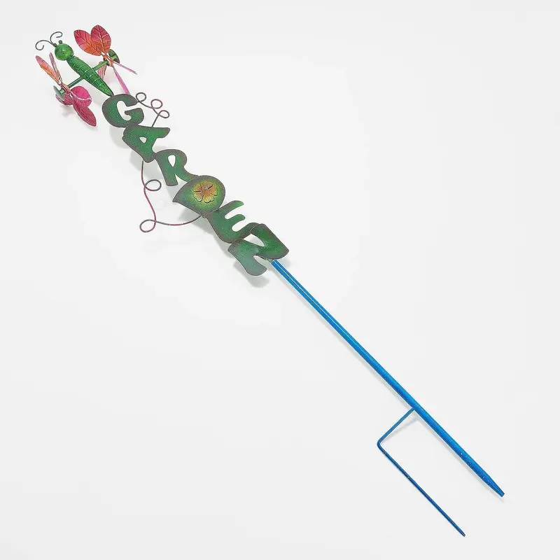 Metal kinetic stake, Garden