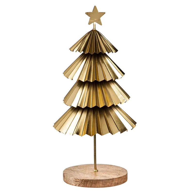Metal Tiered Tree Table Decor, Set of 2