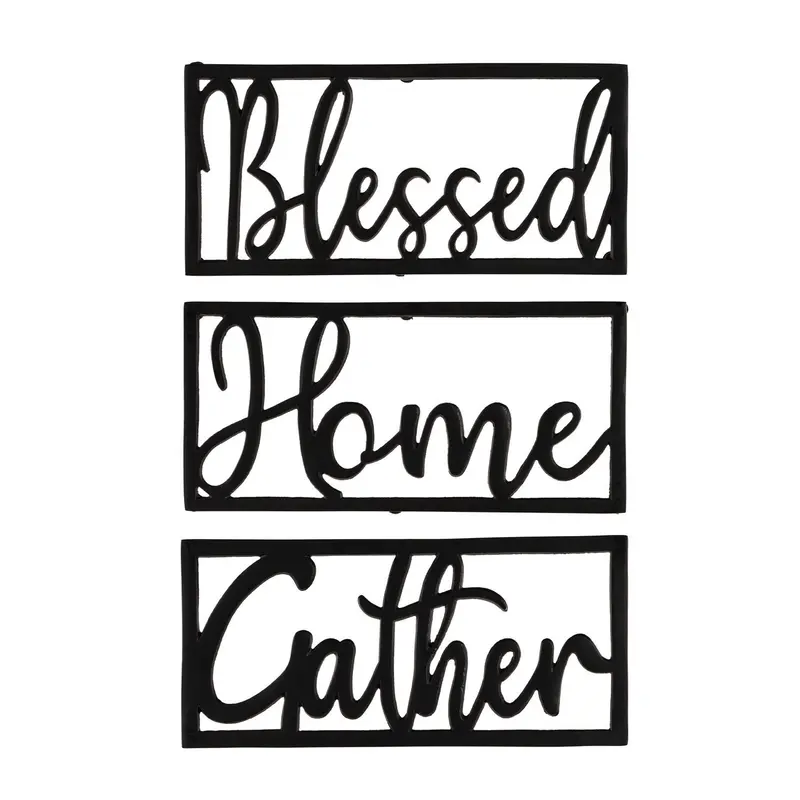 Metal Trivet, 3 Asst, 4 of each, 12 Piece Total Program