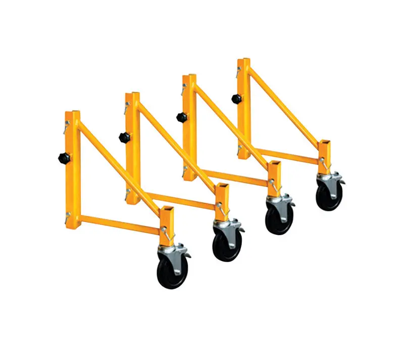 Metaltech Steel Black/Yellow Scaffold Outrigger 4 pk - Open Box