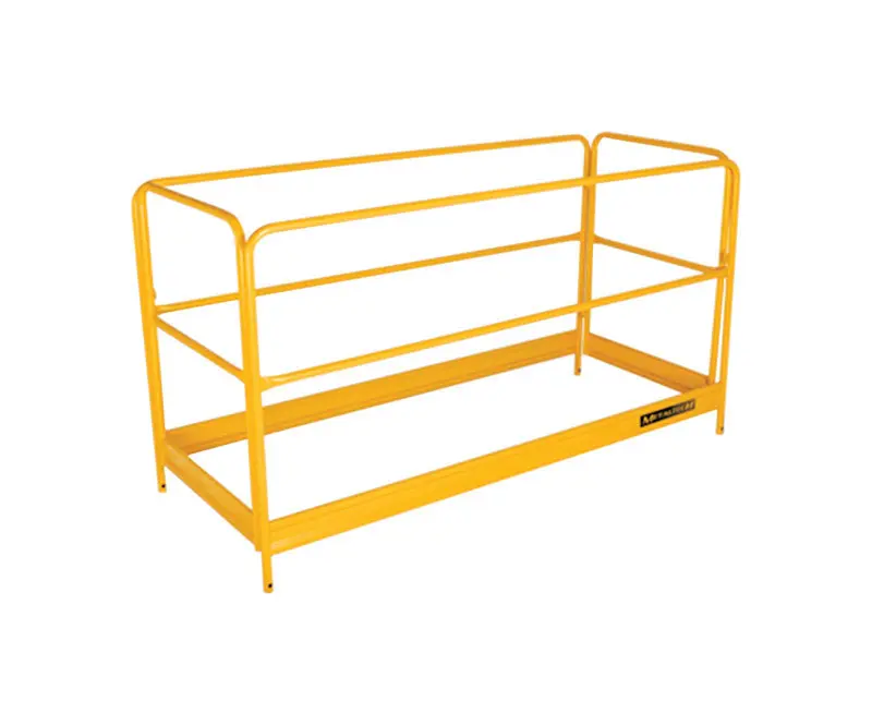 Metaltech Steel Yellow Scaffolding Guard Rail 1 pk - Open Box